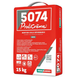 5074 Prolicrème - Mortero adhesivo deformable mejorado - Parexlanko