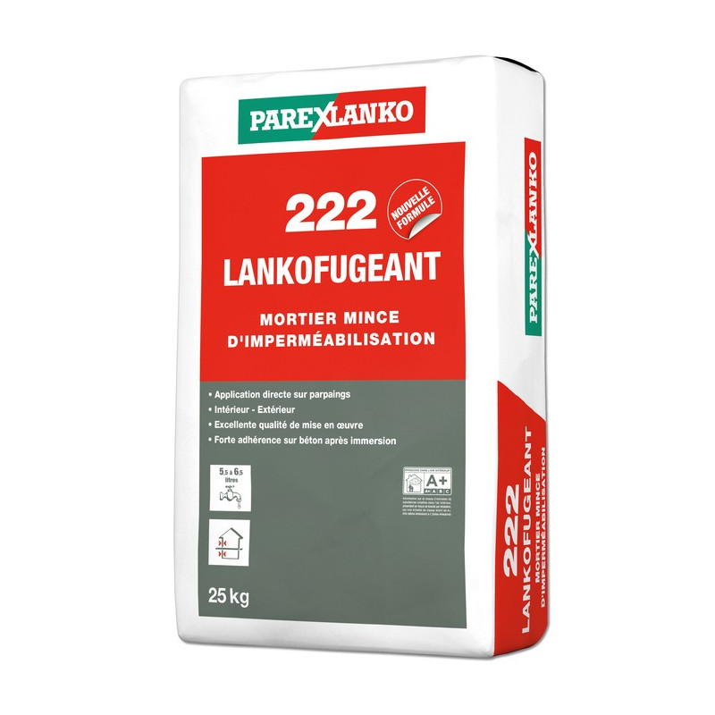 222 Lankofugeant - Раствор гидроизоляционный тонкий - Parexlanko 222 Lankofugeant - Раствор гидроизоляционный тонкий - Parexlanko