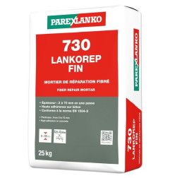 730 Lankorep Fin - Mortier de réparation fibré - Parexlanko