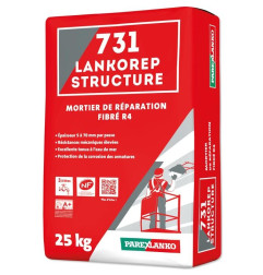 731 Lankorep Structure - Ремонтный раствор, армированный волокном - Parexlanko