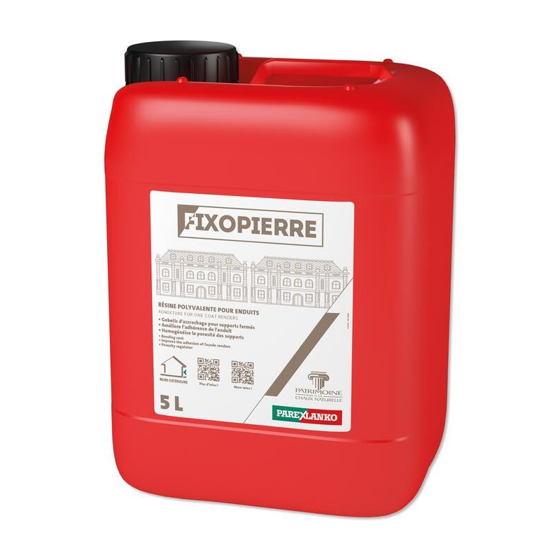 Fixopierre - Resina multiusos para canaleta colgante - Parexlanko