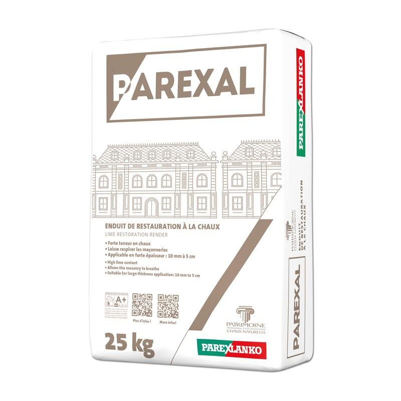 Parexal - Intonaco da restauro a calce - Parexlanko