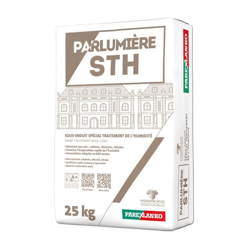Parlumière STH - Speciale onderlaag voor vochtbehandeling - Parexlanko