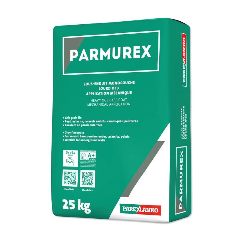 Parmurex - Heavy single-layer dust-free waterproofing undercoat - Parexlanko