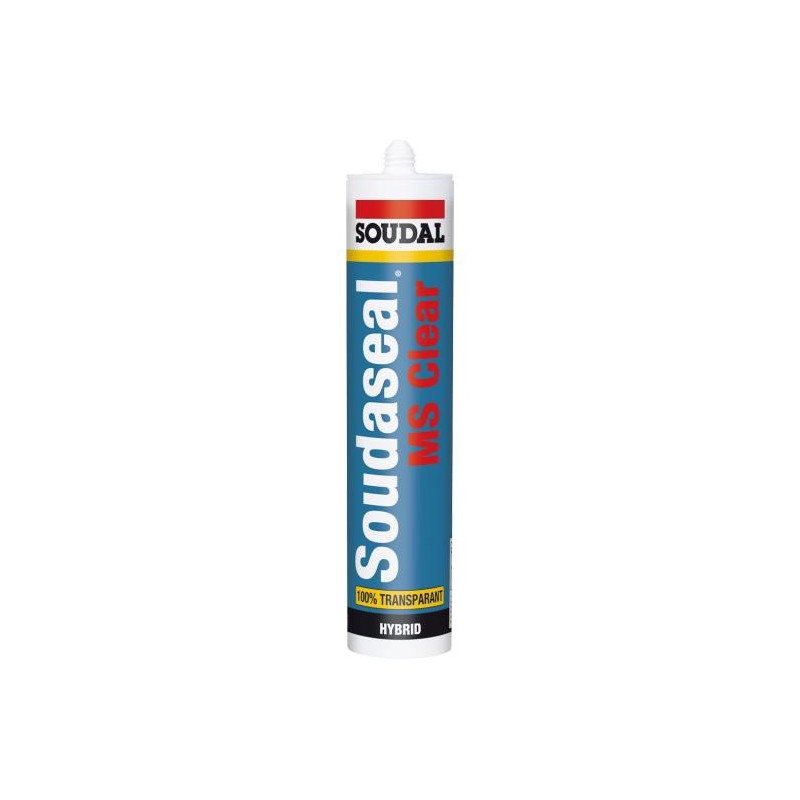 Soudaseal MS Clear - Adesivo masticatore polimerico ibrido - Soudal Soudaseal MS Clear - Adesivo masticatore polimerico ibrido - Soudal