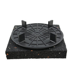 Plot Fixe 24 mm sur support polyuréthane - RC - Solidor