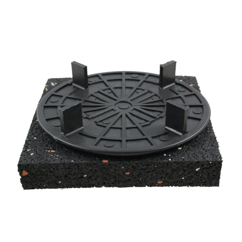 Pilastro fisso da 24 mm su supporto in poliuretano - RC - Solidor Pilastro fisso da 24 mm su supporto in poliuretano - RC - Solidor