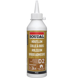 64 A - Superschneller Holzleim D2 - Soudal