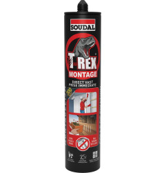 T-Rex Montage Instant Set - Adesivo di montaggio a base d'acqua - Soudal