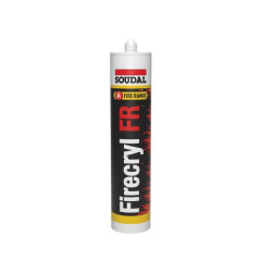 Firecryl FR 310 ml - Massa acrílica com barreira corta-fogo - Soudal