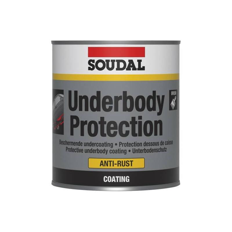 Underbody Protection Brush 1 kg - Anticorrosión para carrocerías - Soudal