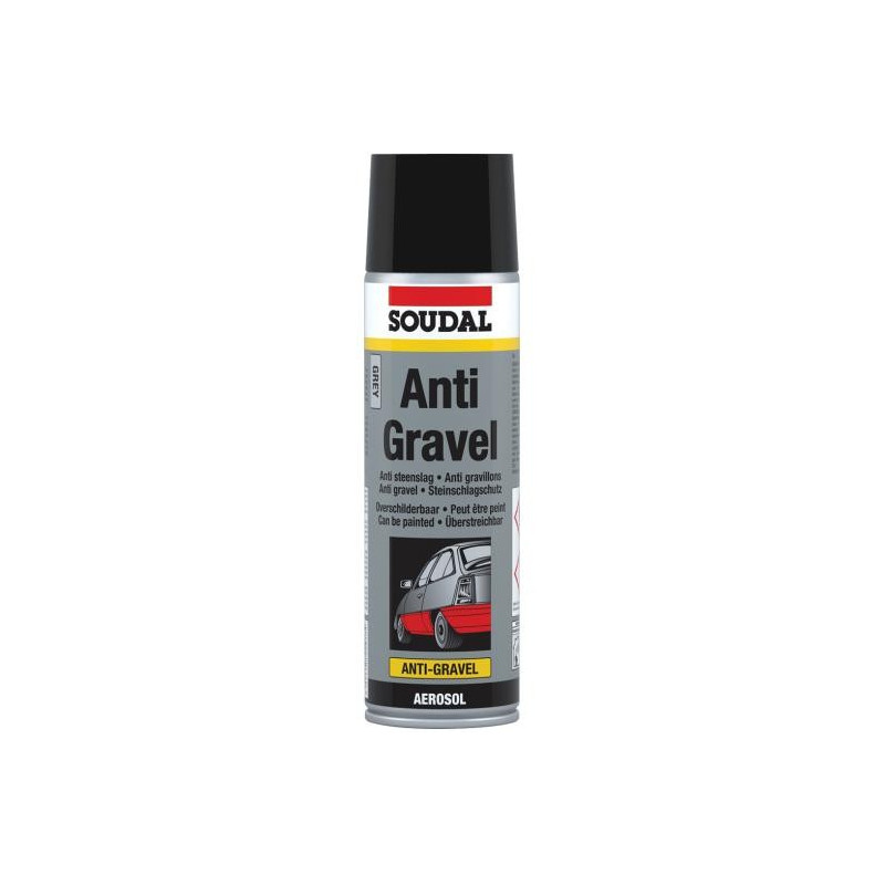 Anti Gravel Aerosol Grey - Антикоррозийная защита кузова - Soudal
