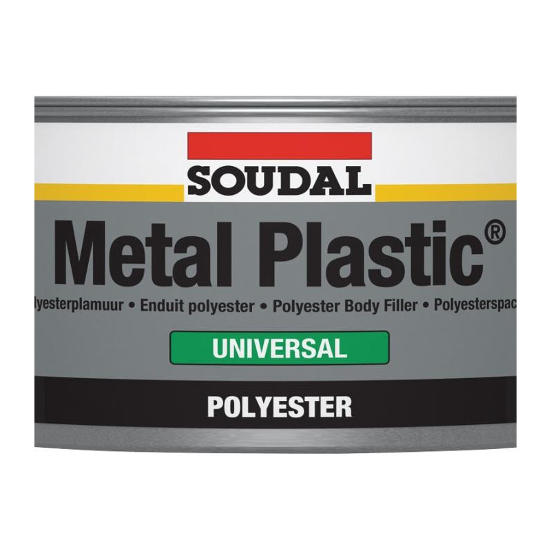 Metal plastic universal - Polyesterspachtelmasse für Karosserien - Soudal