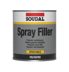 Spray filler - Sprayable car body filler - Soudal