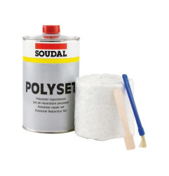 Polyset 250 g - полиэфирная смола для ремонта кузова - Soudal