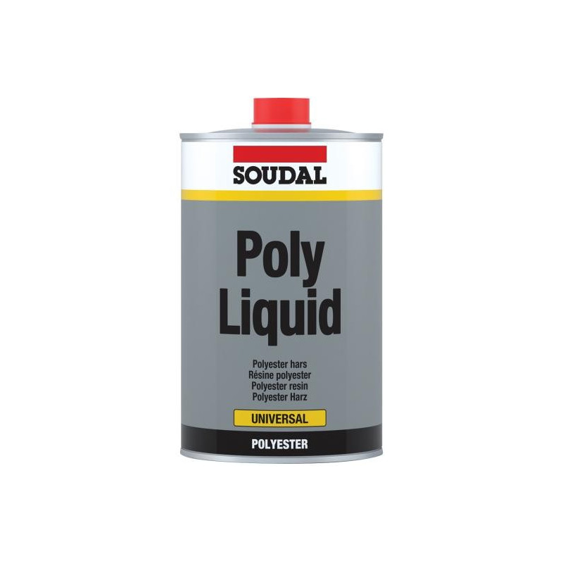 Полиликвид - полиэфирная смола для кузовного ремонта - Soudal