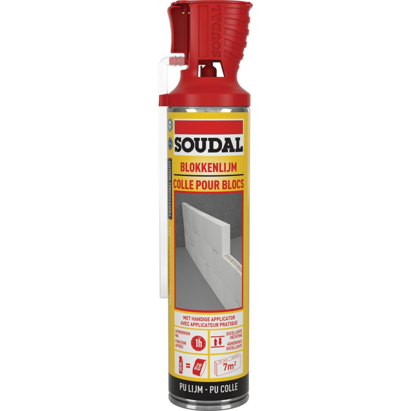 Genius 积木用胶 - PU 泡沫胶 - Soudal