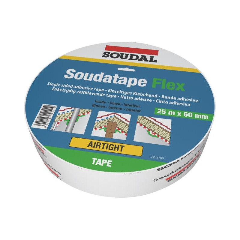 Soudatape flex - شريط الإغلاق المحكم - Soudal Soudatape flex - شريط الإغلاق المحكم - Soudal
