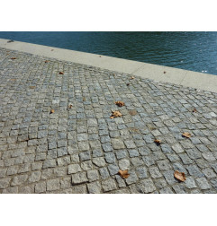 Granite pavers cleaved Grigio Fund