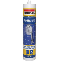 Silicone Sanitaire - Mastic acétique sanitaire - Soudal