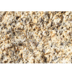 Cleaved yellow granite pavers