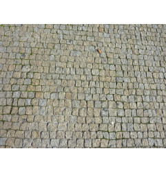 Pavés Granit Jaune clivé
