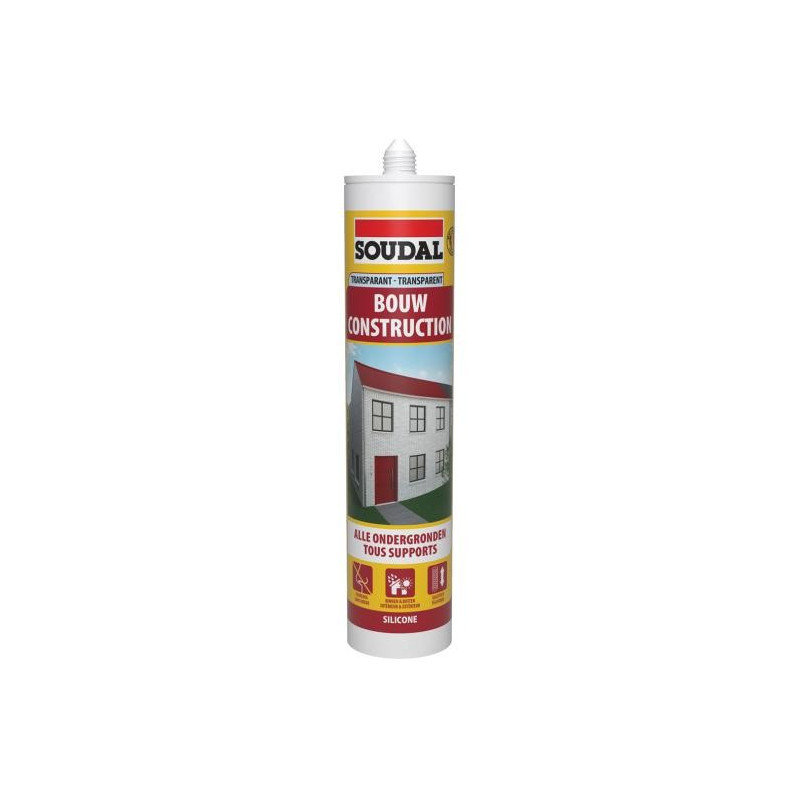Construção - Selante de silicone neutro para construção - Soudal Construção - Selante de silicone neutro para construção - Soudal