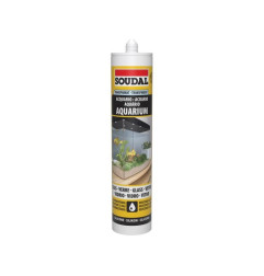 Aquarium - Mastic élastique pour constructions en verre - Soudal