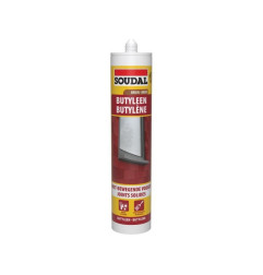Butylène - Mastic plastic pour les joints à faible mouvement - Soudal