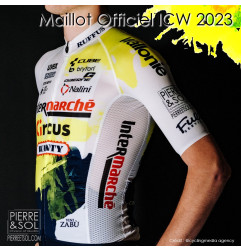 Maglia ufficiale della squadra Intermarché - Circus - Wanty - ICW 2023