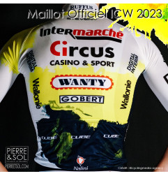 Offizielles Trikot des Teams Intermarché - Circus - Wanty - ICW 2023