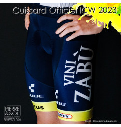 Officiële korte broek van het team Intermarché - Circus - Wanty - ICW 2022 - 2023