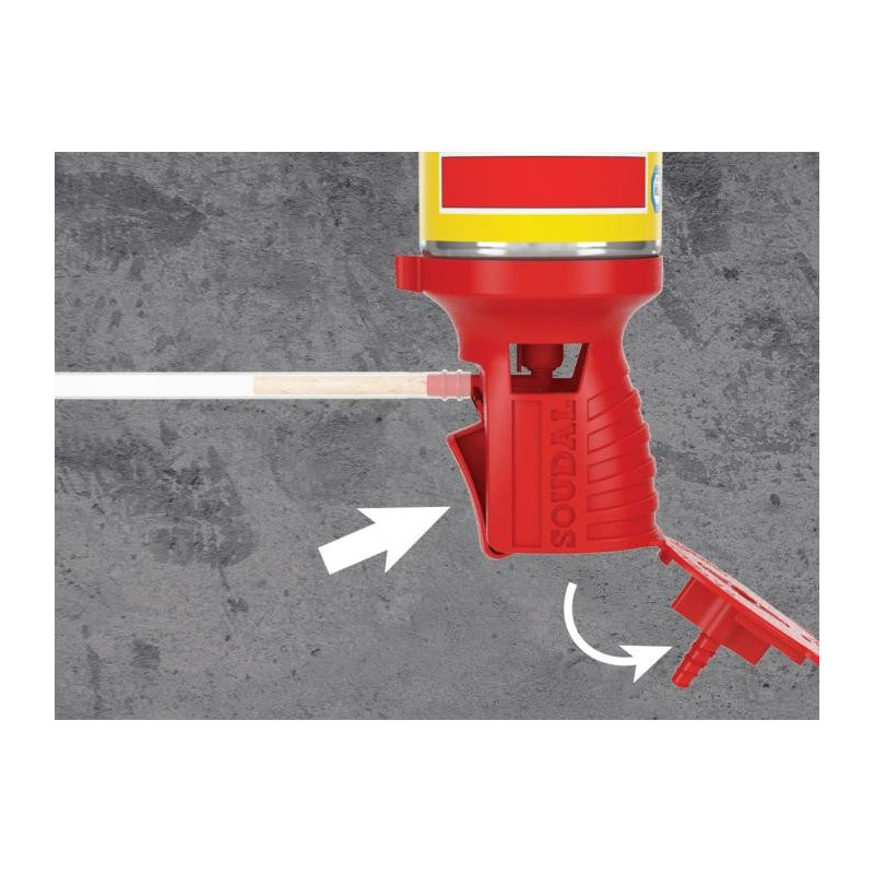 Insulation foam 0 Genius Gun PU foam without isocyanate Soudal