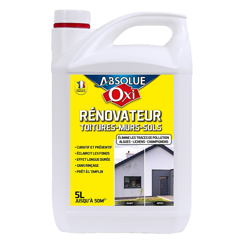 Rénovateur absolue - Toitures - murs- sols - OXI Rénovateur absolue - Toitures - murs- sols - OXI