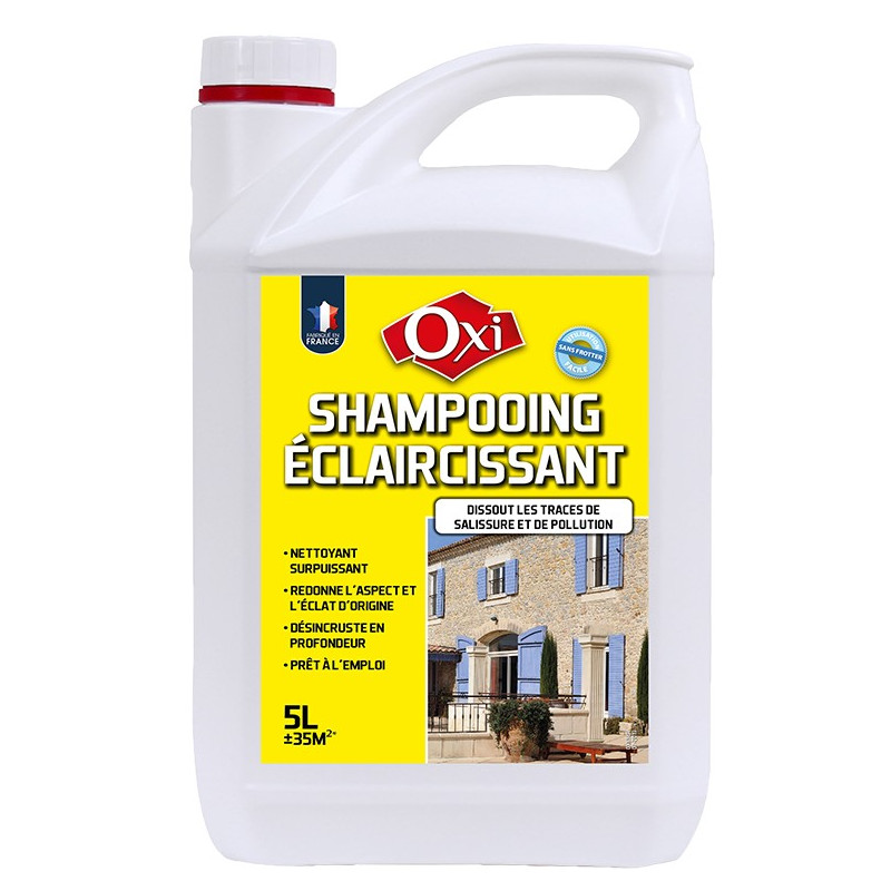 Champú aclarante para fachadas - OXI Champú aclarante para fachadas - OXI