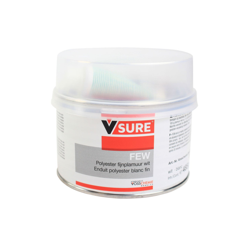 Few + BPO - Polyester putty, super fine finish - Vosschemie Soloplast Few + BPO - Polyester putty, super fine finish - Vosschemie Soloplast