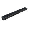 Caniveau plastique (PE-HD et PP) Midi noir - Classe A15 - grille en polypropylène - Marshalls