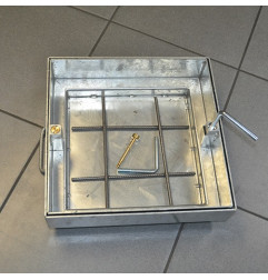 Carodek RBKV - Cobertura de pavimento em aço galvanizado B125 - Rosco