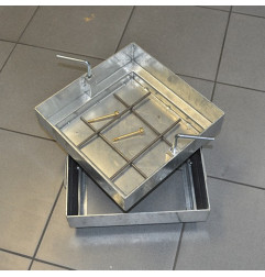 Carodek RBKV - Couvercle à paver en acier galvanisé B125 - Rosco