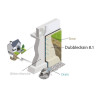 DubbleDrain 8.1 - Drenaje de doble estructura con geotextil - MatGeco DubbleDrain 8.1 - Drenaje de doble estructura con geotextil - MatGeco
