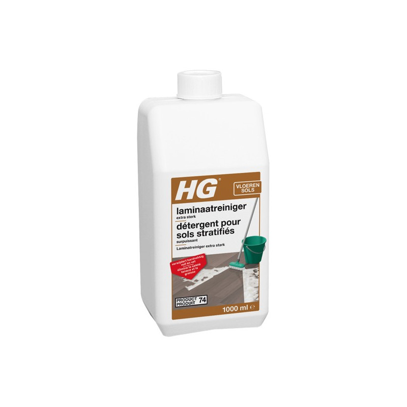 Heavy duty detergent for laminate floors 1 L - n°74 - HG