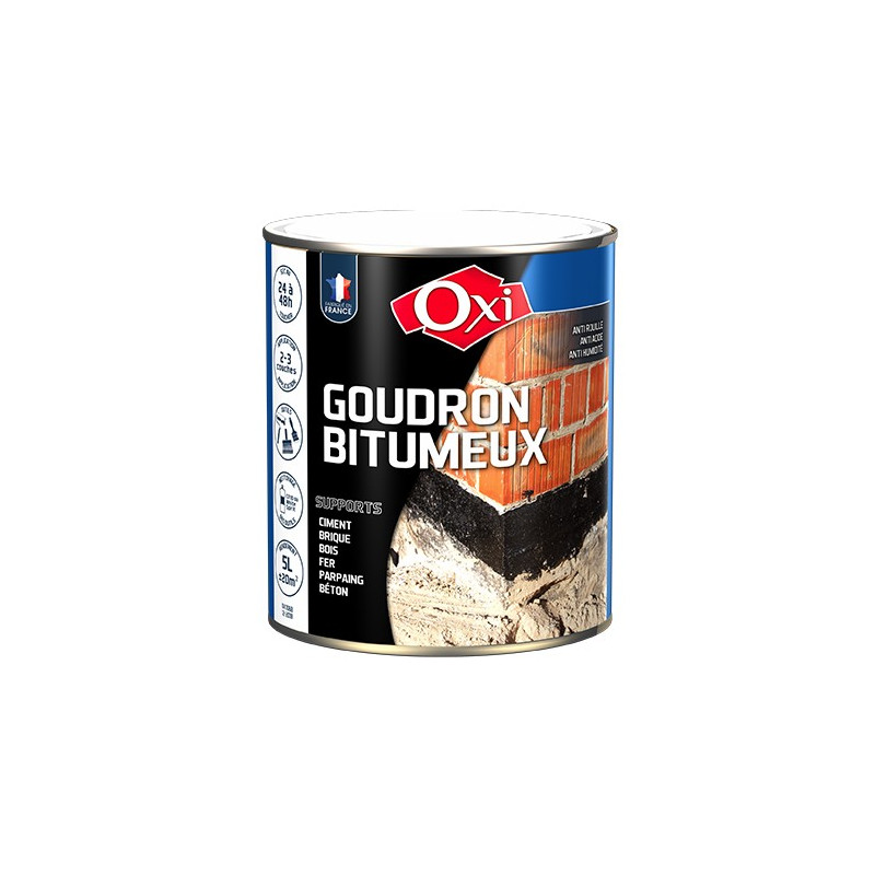 Bitumen tar - Exterior moisture protection - OXI Bitumen tar - Exterior moisture protection - OXI