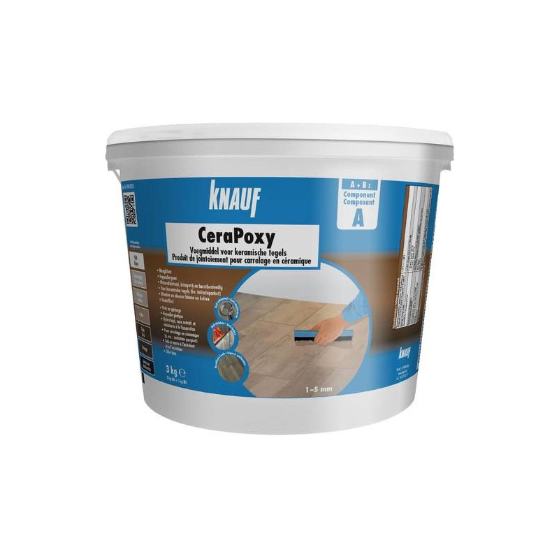Cerapoxy - Fugenmasse für Keramikfliesen - Knauf