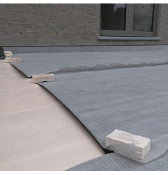 Isoline G10 - Membrana drenante con geotextil - MatGeco