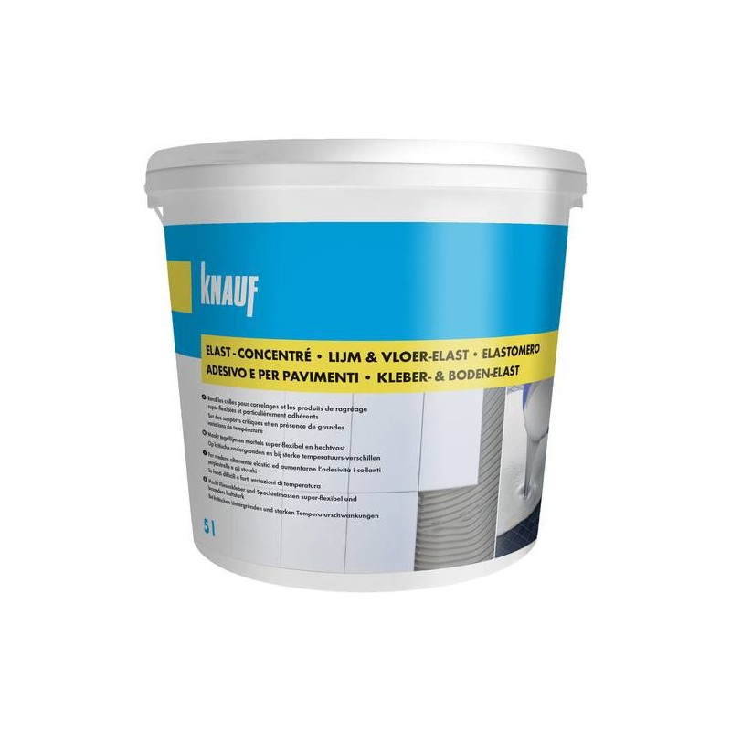 Elast Concentrate - Aditivo para adhesivos y niveladores - Knauf Elast Concentrate - Aditivo para adhesivos y niveladores - Knauf