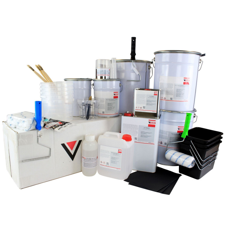 Bouwpakket zwembad - Polyester zwembadset - Vosschemie Soloplast Bouwpakket zwembad - Polyester zwembadset - Vosschemie Soloplast