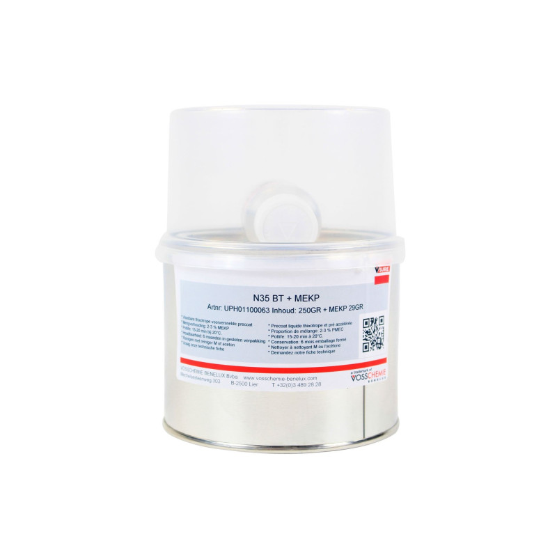 PVC primer + Mekp - Polyester resin primer - Vosschemie Soloplast PVC primer + Mekp - Polyester resin primer - Vosschemie Soloplast