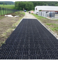 GeoDal 50 - Heavy duty 50mm plastic turf tile - MatGeco