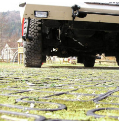 GeoDal 50 - Heavy duty 50mm plastic turf tile - MatGeco