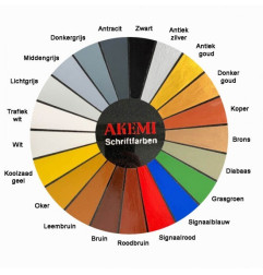 Tintas de Pulverização para Cartas - Akemi